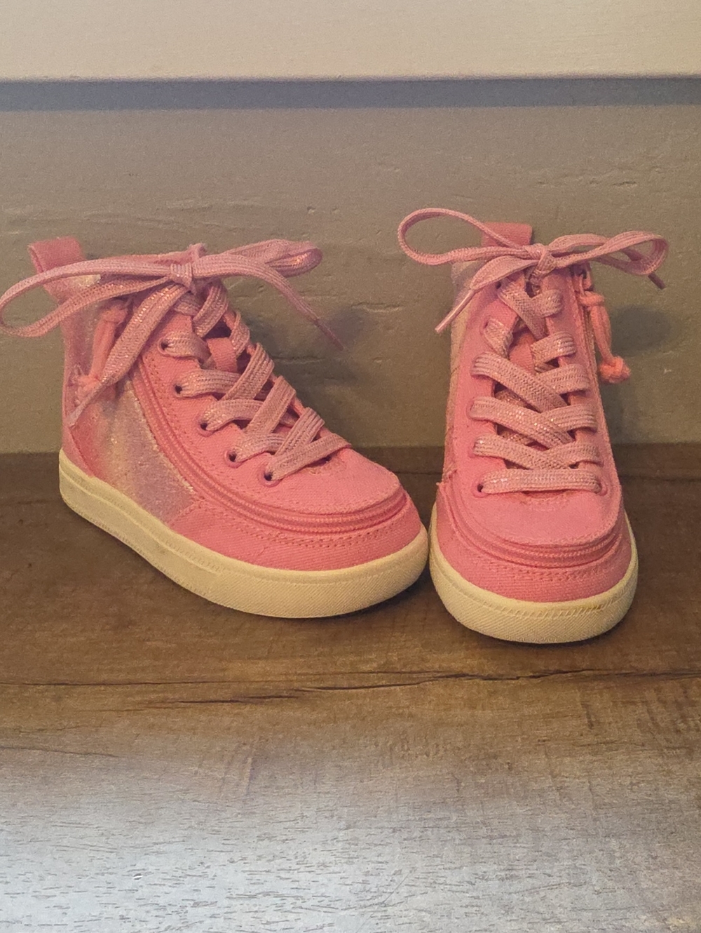 Pink Glittery Billy Shoes